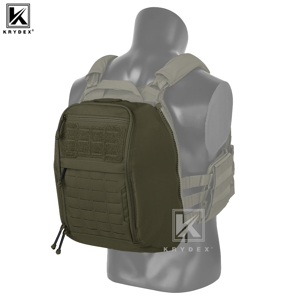 Hydration Vest - KRYDEX Tactical Zip-on Panel Back Bag