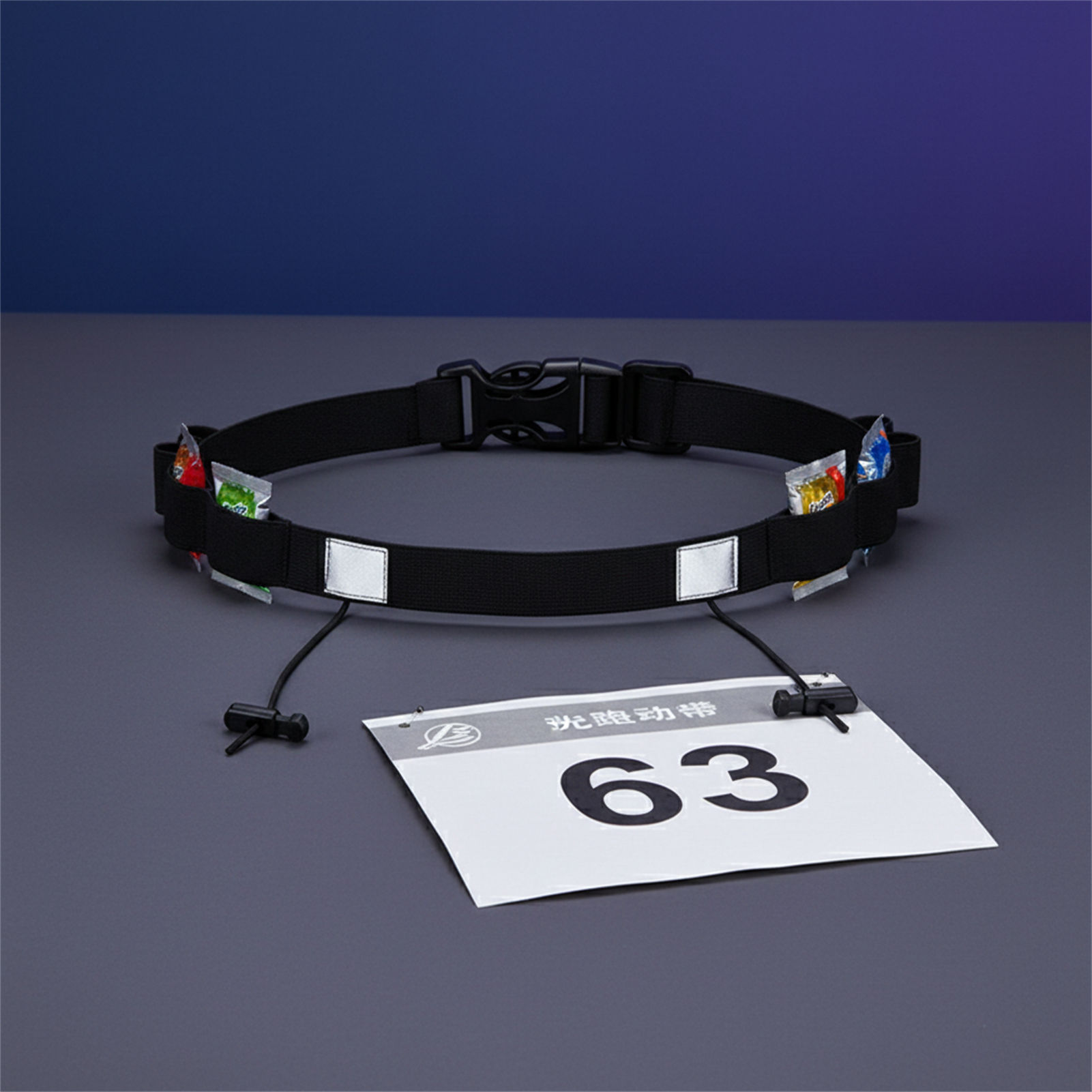 Reflective Race Bib Belt for T - Race Bib ulasan dan harga