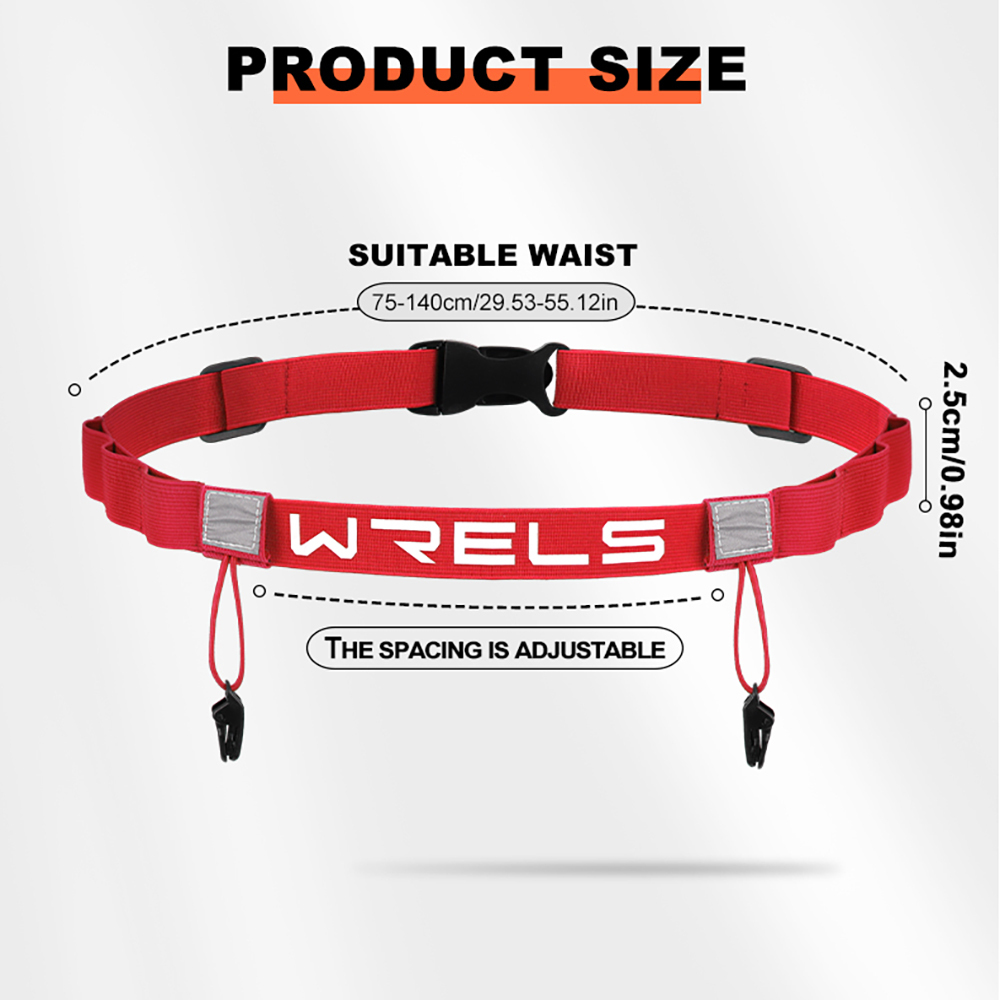 WRELS Marathon Race Number Bel - Race Bib ulasan dan harga