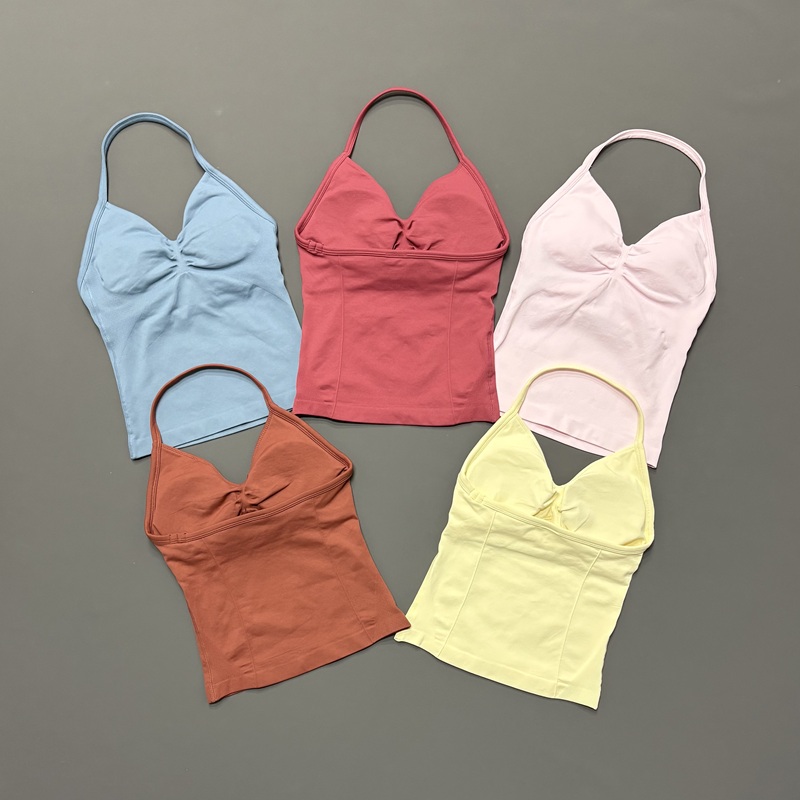 Gym Women Sports Tank Top Seam - Running Belt ulasan dan harga