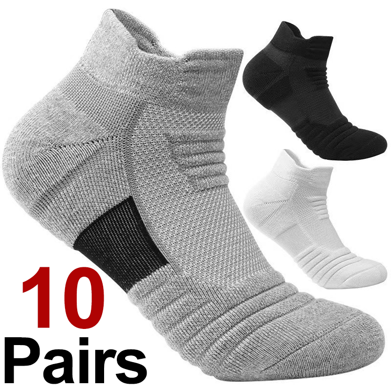 10 Pairs Men High-Quality Knit - Sports Socks ulasan dan harga