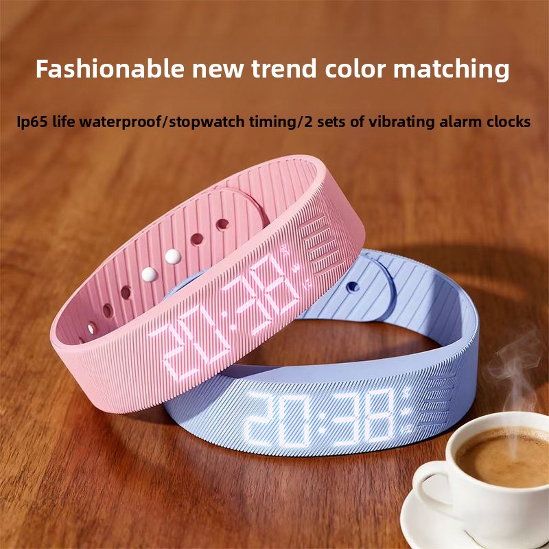 LED Digital Alarm Clock Watch  - Running Watch ulasan dan harga