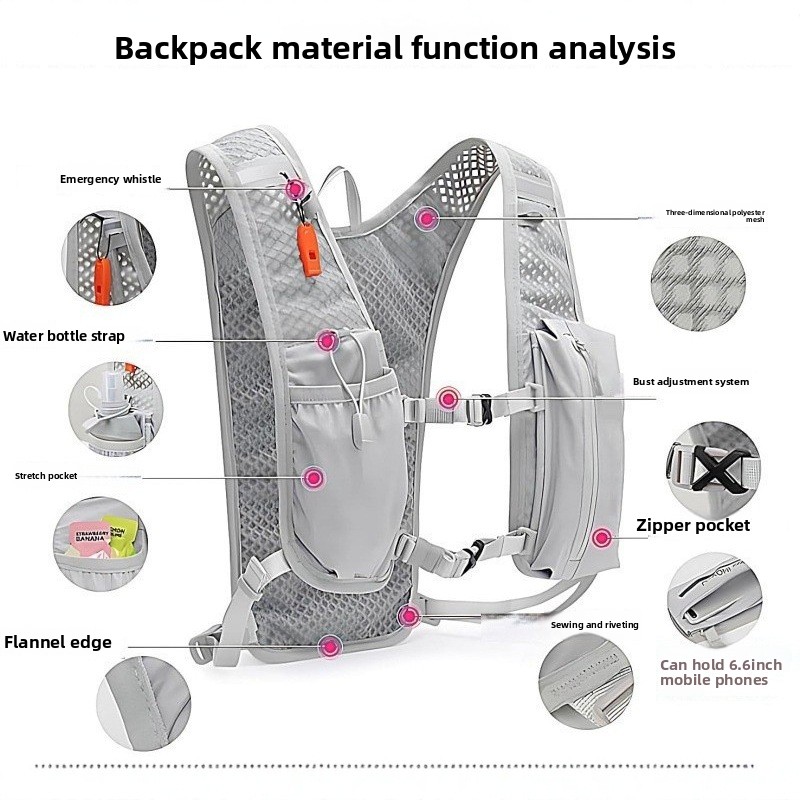 Running phone bag outdoor hiki - Hydration Vest ulasan dan harga
