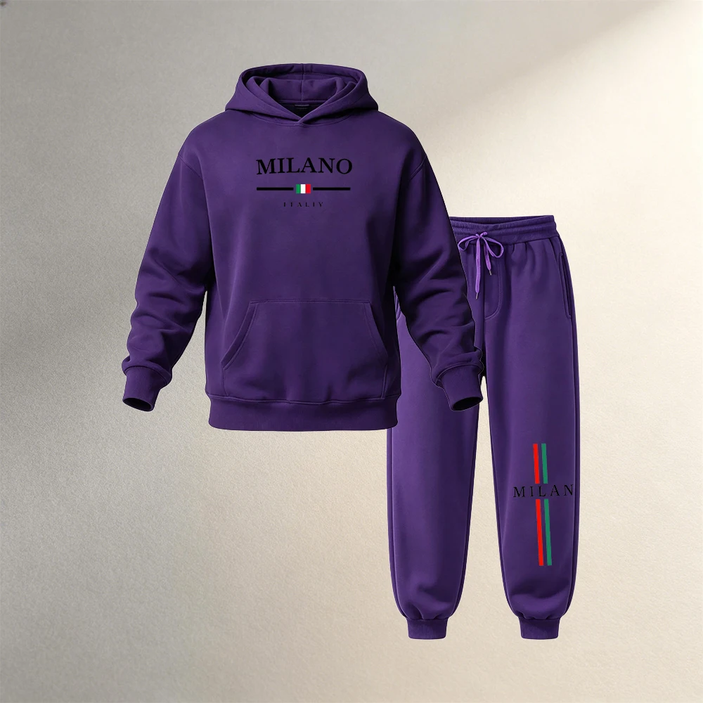 Men's Clothing Hoodies Sets 2P - Joggers Pants ulasan dan harga